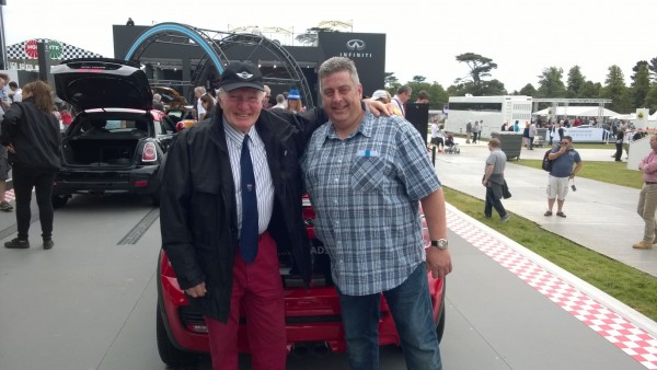 Paddy acts as brand ambassador for MINI and his wit and charm knows no bounds.