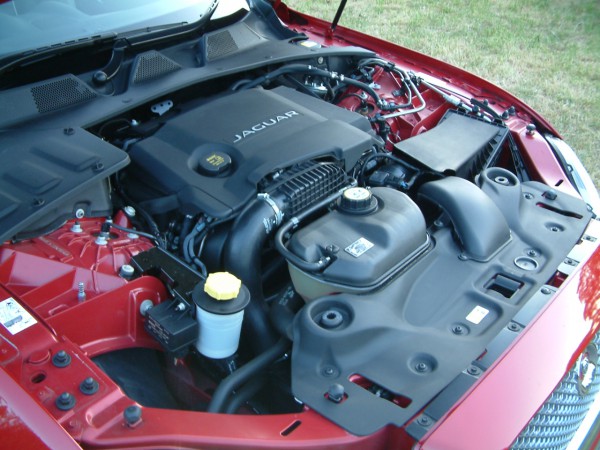 The turbine smooth V6 diesel is fast, refined and pleasingly frugal - Underbonnet view is a little untidy compared to rivals and lets the car down at this level.