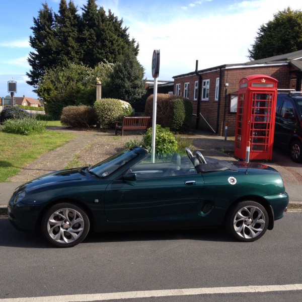 Patricks MGF is one of the earliest built and in lovely condition too.