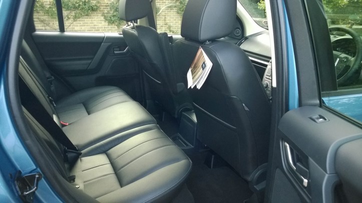 Good usage of space for both passengers and cargo. As with the front, rear seat is comfortable and supportive.