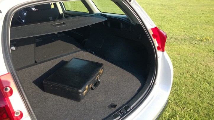 The load bay is wide and accomodating. The seat backs drop down via a clever lever that requires a single and easy one fingered pull. The boot is flat, features a sliding cover, 12v power point and a nice low sill height.