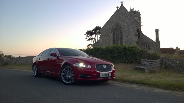 Red car in sight? Drivers delight! - The brilliant Jaguar XJ-L 3.0D Portfolio.