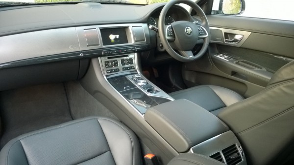 Fancy a damn good hiding? The XF-R is a tasteful blend of brute force, leather, chrome, serenity and British craftsmanship. Legroom is the right side of okay for rear passengers and the off thrust refinement is as good as a limousine - A remarkable machine!