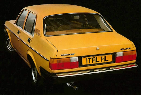 The only 100% true Brit family 4 door was the Morris Ital when the MK2 Cavalier burst onto the scene - Lovely eh?