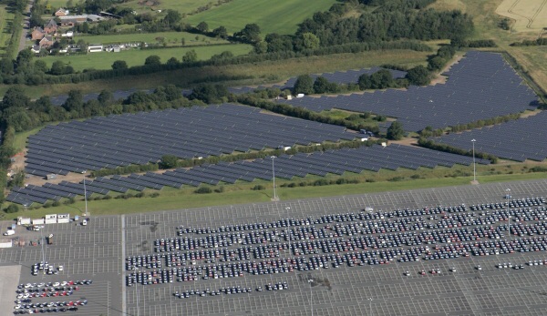 Even the enviroment is considered. Toyota generate a healthy supply of electricity thanks to their own "Solar Farm"
