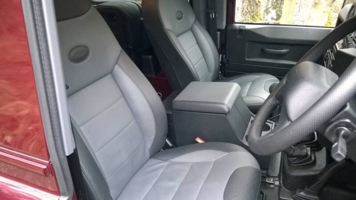 Thanks to the bulky transmission, the driving position is very compromised and tiring on long highway journeys. But you soon forget the misgivings once the going gets tough. Duo-tone leather seats lack a full range of adjustment but look great, provide reasonable support and feature heating for both driver and passenger.