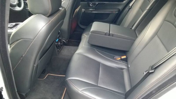 Rear passengers have their own climate system and the option to listen to the 825w Meridian Hi-Fi through bluetooth headphones. Legroom is okay but headroom is tight.