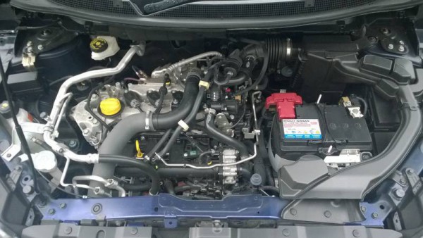 Peppy little 1.2 turbo petrol zips along with gutso. Its flexible, quite frugal and refined but looks messy - needs an acoustic cover!