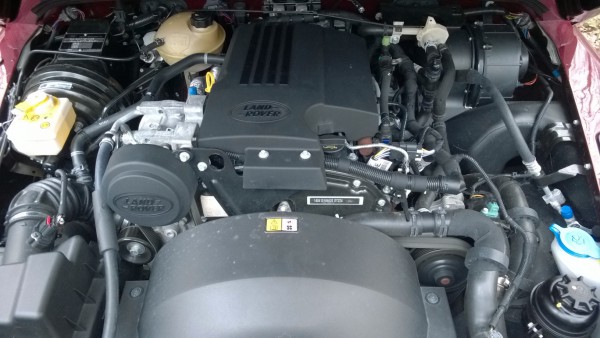 The Ford sourced 2.2 intercooled diesel goes well on road and off. You need to keep a few revs on as bottom end torque drops off very quickly below 1500rpm