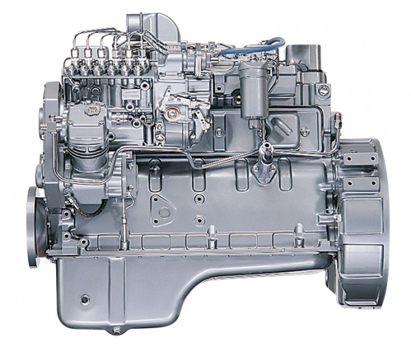 The 5.9 litre Cummins B series engine. Produced at Darlington following a £13.5 million re-fit - Image: Naomi Buckland / Cummins