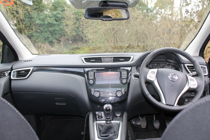 Finer grades of polymer than the first-generation Qashqui. Console and centre airvents a bit of a reach, mind.