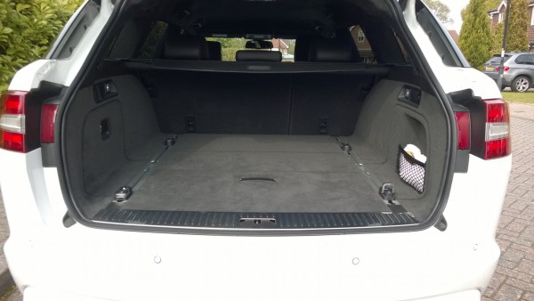 Flat floor with rustic cargo lashing points. Never has a run to Homebase been so fast or so much fun!