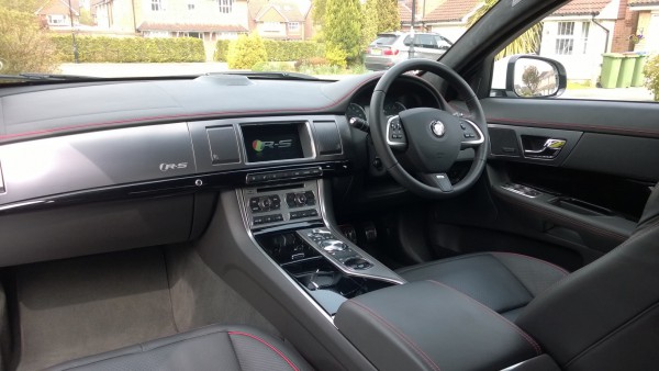 Leather and chrome in abundance. Wing backed front seats are rather special.