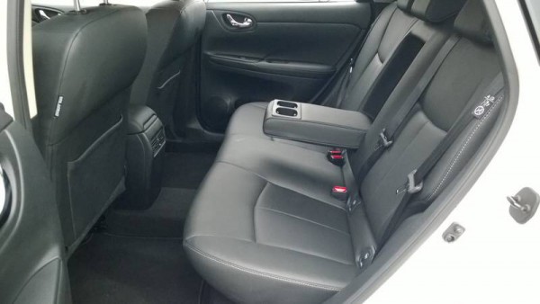 Rear legroom is incredible, in fact, its the best in its class. Rear seat is just as comfy as in the front too.