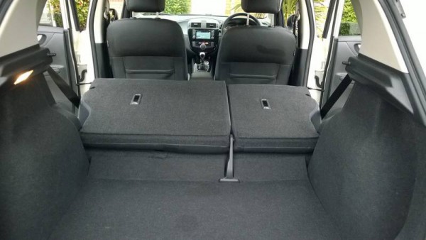 The boot is deep and wide. But that look at the lip from the floor to the backrests... a major let down considering the passenger room on offer.